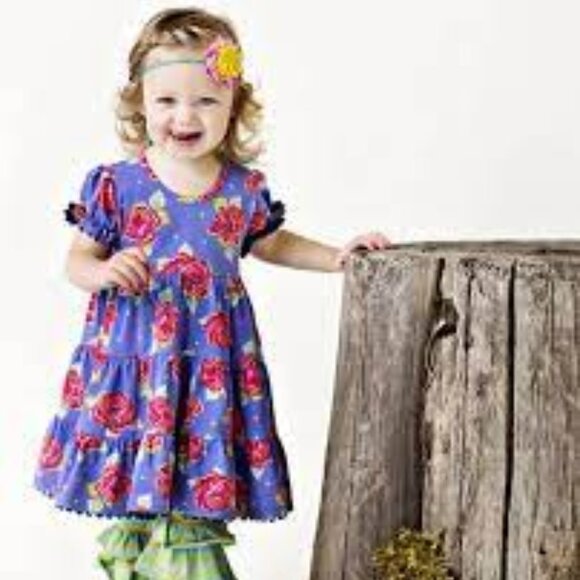 Paint by numbers Matilda Jane Purple Rose Dress - Picture 1 of 3